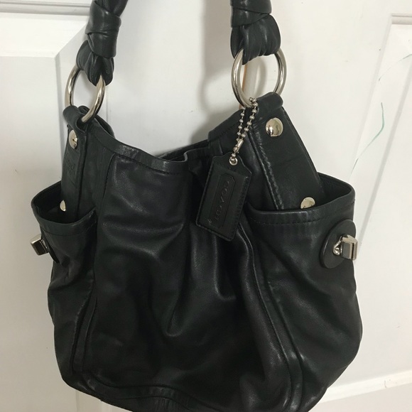 Coach Handbags - Black coach bag. In great condition.